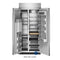 20.8 Cu. Ft. 36" Built-in Side-by-side Refrigerator Features Exterior Water And Ice Dispenser With Measured Fill
