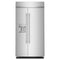 25.1 Cu. Ft. 42" Built-in Side-by-side Refrigerator Features Exterior Water And Ice Dispenser With Measured Fill