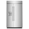 29.4 Cu. Ft. 48" Built-in Side-by-side Refrigerator Features Exterior Water And Ice Dispenser With Measured Fill