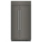25.5 Cu Ft. 42" Built-In Side-by-Side Refrigerator with Panel-Ready Doors