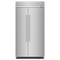 25.5 Cu Ft. 42" Built-In Side-by-Side Refrigerator with PrintShield™ Finish