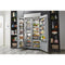 25.5 Cu Ft. 42" Built-In Side-by-Side Refrigerator with PrintShield™ Finish