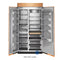 25.5 Cu. Ft. 42" Built-In Panel-Ready Side-by-Side Refrigerator with Platinum Interior