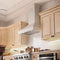 30 In. Ducted Wooden Wall Mount Range Hood In Cottage White