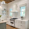 30 In. Ducted Wooden Wall Mount Range Hood In Cottage White