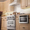 30 In. Ducted Wooden Wall Mount Range Hood In Cottage White