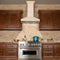 48 In. Ducted Unfinished Wooden Wall Mount Range Hood