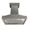 Convertible Vent Wooden Wall Mount Range Hood - 30 Inch