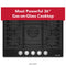 36" Gas-on-glass Cooktop