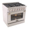 36″ Pro Class Kitchen Dual Fuel Range