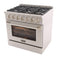 36″ Pro Class Kitchen Dual Fuel Range