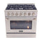 36″ Pro Class Kitchen Dual Fuel Range