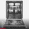 Third Level Utensil Rack Dishwasher with 30+ Total Wash Jets, 39 dBA