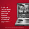 360° Max Jets™ Third Rack Dishwasher with Ultra-Bright LED Lighting, 44 dBA