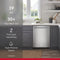 Third Level Utensil Rack Dishwasher with 30+ Total Wash Jets, 39 dBA