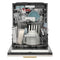 Kitchenaid® 39 Dba Panel-ready Flush-to-cabinet Dishwasher With Freeflex™ Fit Third Level Rack