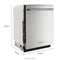 360° Max Jets™ Third Rack Dishwasher with Stainless Steel Third Rack Wash Jets, 44 dBA