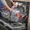 360° Max Jets™ Third Rack Dishwasher with Stainless Steel Third Rack Wash Jets, 44 dBA