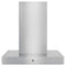 24 In. Convertible Vent Wall Mount Range Hood In Stainless Steel