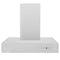 30 In. Convertible Professional Wall Mount Range Hood In Stainless Steel