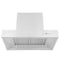 36 In. Ducted Professional Wall Mount Range Hood In Stainless Steel