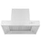 36 In. Ducted Professional Wall Mount Range Hood In Stainless Steel
