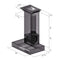 30 in. Professional Wall Mount Range Hood In Stainless Steel With Crown Molding