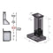 30 in. Professional Wall Mount Range Hood In Stainless Steel With Crown Molding