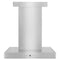 24 In. Convertible Vent Wall Mount Range Hood In Stainless Steel With Crown Molding