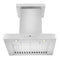 24 In. Convertible Vent Wall Mount Range Hood In Stainless Steel With Crown Molding