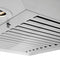 24 In. Convertible Vent Wall Mount Range Hood In Stainless Steel With Crown Molding
