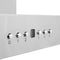 24 In. Convertible Vent Wall Mount Range Hood In Stainless Steel With Crown Molding