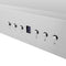 48 In. Crownsound™ Ducted Vent Wall Mount Range Hood In Stainless Steel With Built-in Bluetooth Speakers