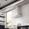 48 In. Crownsound™ Ducted Vent Wall Mount Range Hood In Stainless Steel With Built-in Bluetooth Speakers