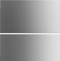 Freezer section stainless-steel front