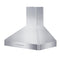 30 In. Convertible Vent Wall Mount Range Hood In Stainless Steel