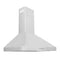 36 In. Convertible Vent Wall Mount Range Hood In Stainless Steel