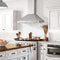 36 In. Convertible Vent Wall Mount Range Hood In Stainless Steel