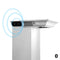 36 In. Crownsound™ Ducted Vent Wall Mount Range Hood In Stainless Steel With Built-in Bluetooth Speakers