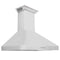 36 In. Crownsound™ Ducted Vent Wall Mount Range Hood In Stainless Steel With Built-in Bluetooth Speakers