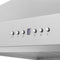 36 In. Crownsound™ Ducted Vent Wall Mount Range Hood In Stainless Steel With Built-in Bluetooth Speakers