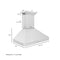 36 In. Crownsound™ Ducted Vent Wall Mount Range Hood In Stainless Steel With Built-in Bluetooth Speakers