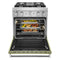 Kitchenaid® 30'' Smart Commercial-style Dual Fuel Range With 4 Burners