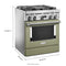 Kitchenaid® 30'' Smart Commercial-style Dual Fuel Range With 4 Burners