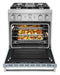 KitchenAid® 30'' Smart Commercial-Style Dual Fuel Range with 4 Burners