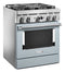 KitchenAid® 30'' Smart Commercial-Style Dual Fuel Range with 4 Burners
