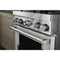 30'' Smart Commercial-Style Dual Fuel Range with 4 Burners