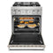 30'' Smart Commercial-Style Dual Fuel Range with 4 Burners