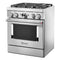 30'' Smart Commercial-Style Dual Fuel Range with 4 Burners