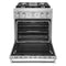 30'' Smart Commercial-Style Dual Fuel Range with 4 Burners
